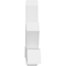 Ekena Millwork Kennewick Architectural Grade PVC Gable Bracket, 60"W x 30"H x 6"D x 6"F, 12/12 Pitch GBP060X30X0606KEN00 - alternate 5